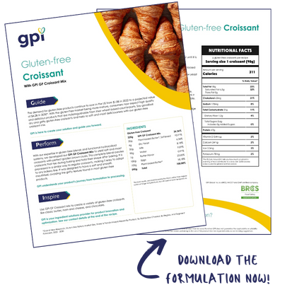 Hover Card_GPI GF Croissant Mix_Gluten-free Croissant