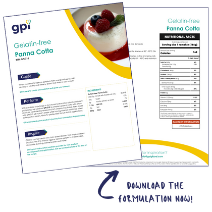 Hover Card_Gelatin Free Panna Cotta_GPI 315-1