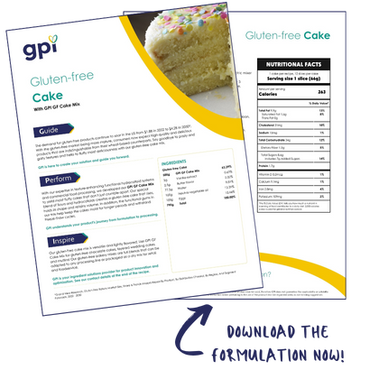 Hover Card_Gluten-free Cake_GPI GF Cake Mix